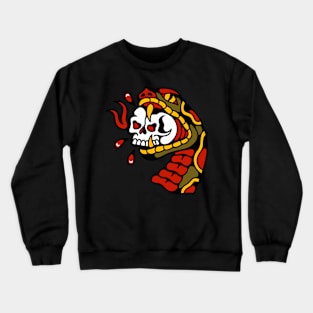 Snake skull Crewneck Sweatshirt